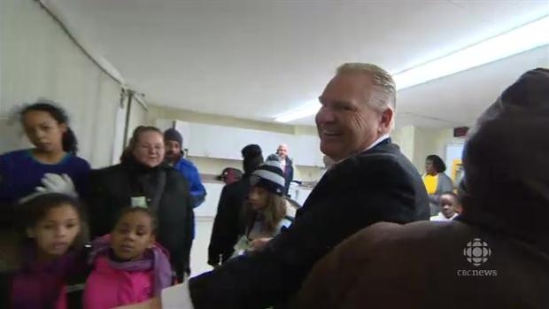 Doug Ford sorry for handing out cash