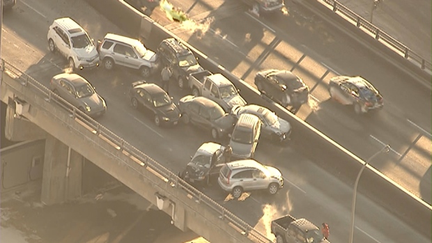 Gardiner pileup