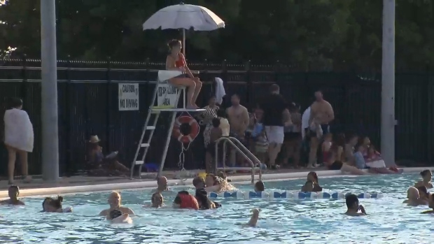 outdoor city swimming pools open for the summer