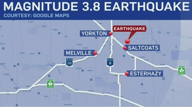 EarthQuake Saskatchewan