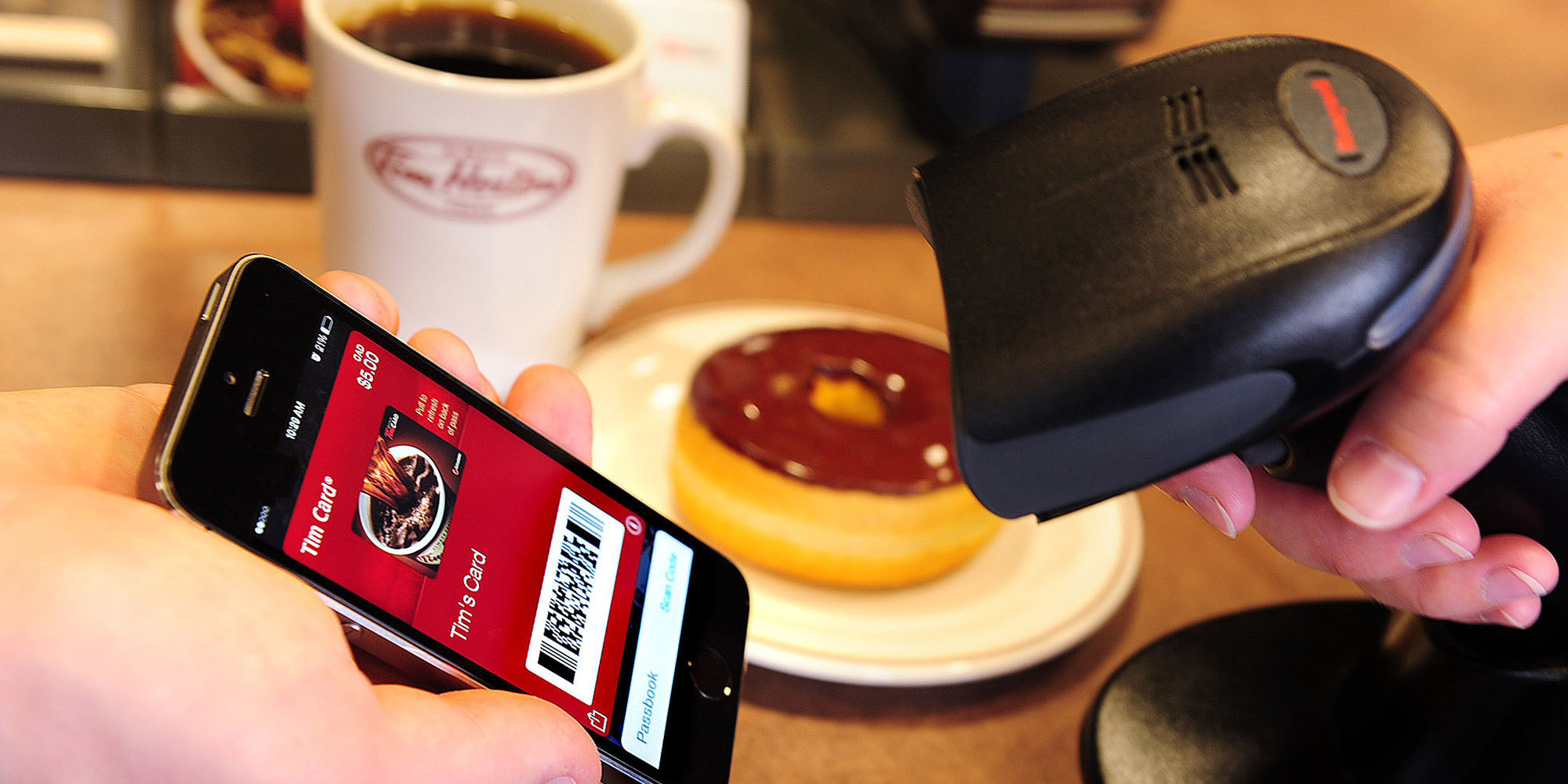 Tim Hortons TimmyMe App now includes Passbook support, the most convenient way to access your Tim Card from the home screen on your iPhone, iPad or iPod touch. (CNW Group/Tim Hortons)